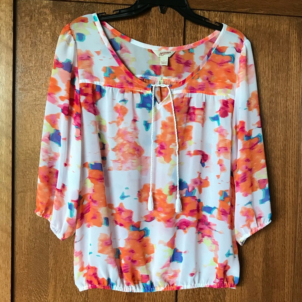 Arizona Jeans Floral Blouse